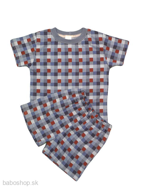 GAJI / Detské pyžamo  krátke v.68-116 - modrá