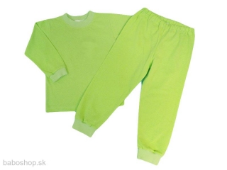 GAJI / Detské pyžamo zelená  80-122