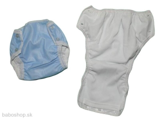 GAJI / Plienkové nohavičky - modrá